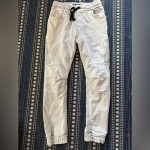 Zara Men's Light Cream Joggers